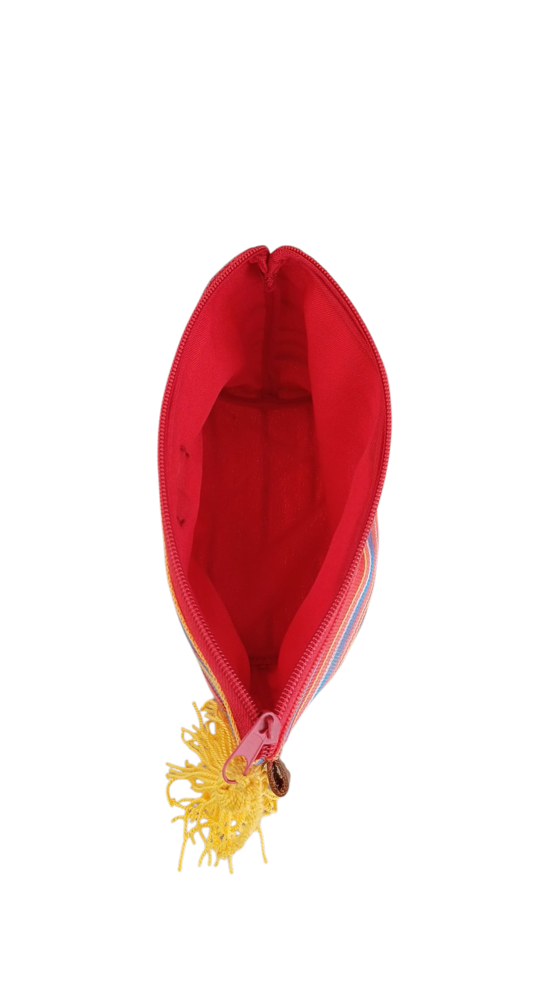 Cosmetiquera Rayada Roja ♥️