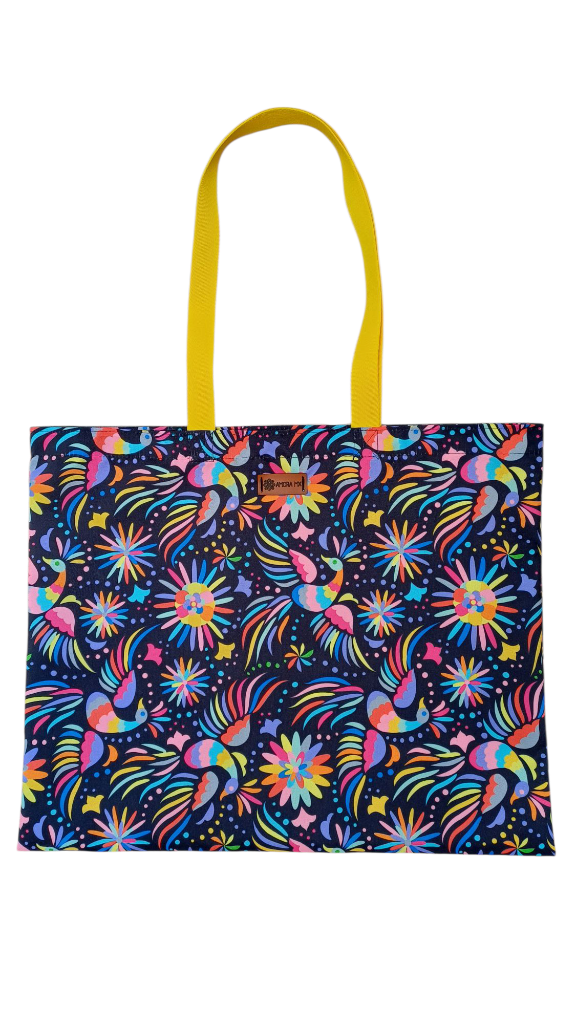 Bolsa Ecológica Multiusos Otomí Negra🖤