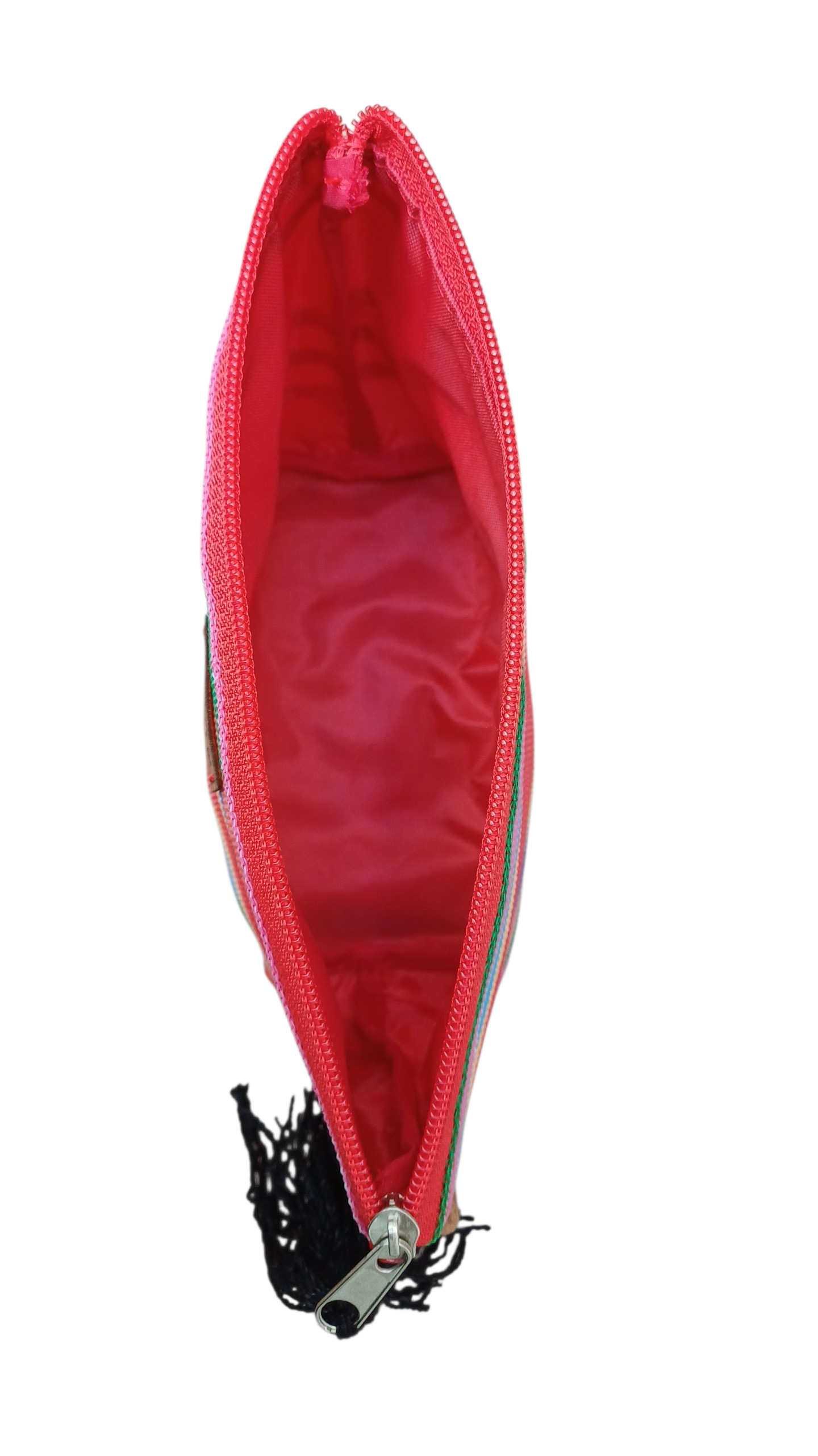 Cosmetiquera Rayada Roja 2♥️