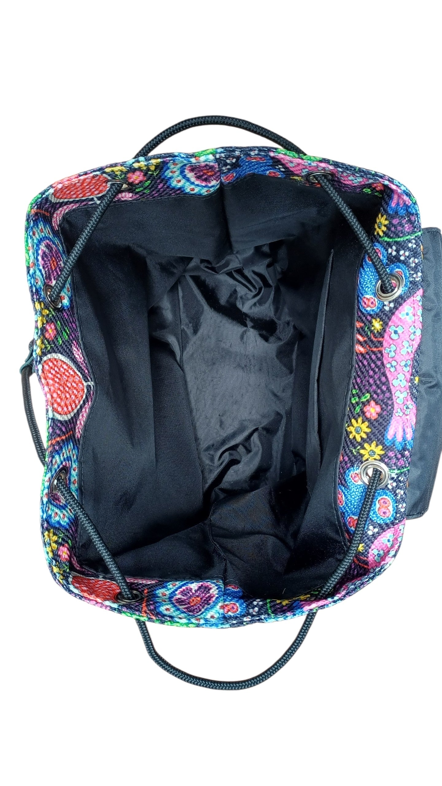 Mochila Otomí negro 🐦⬛