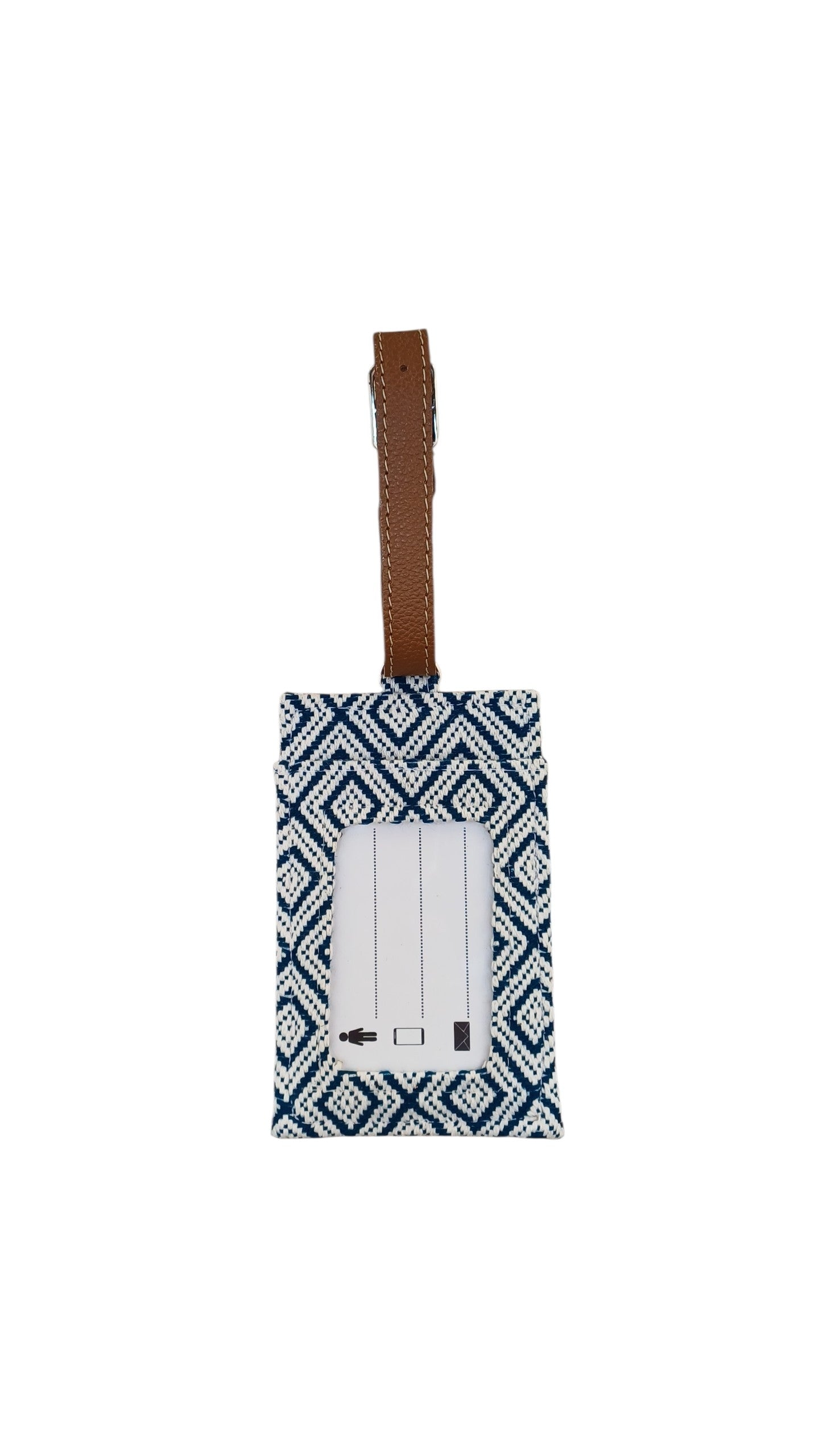 Identificador para Maleta Rombos Azul🧳💙