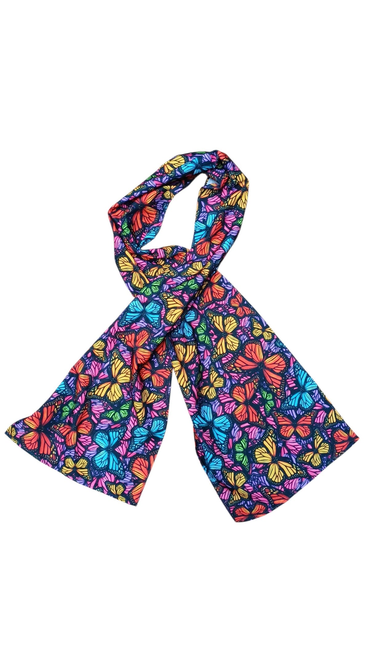Pañoleta Rectangular Mariposa Monarca🦋