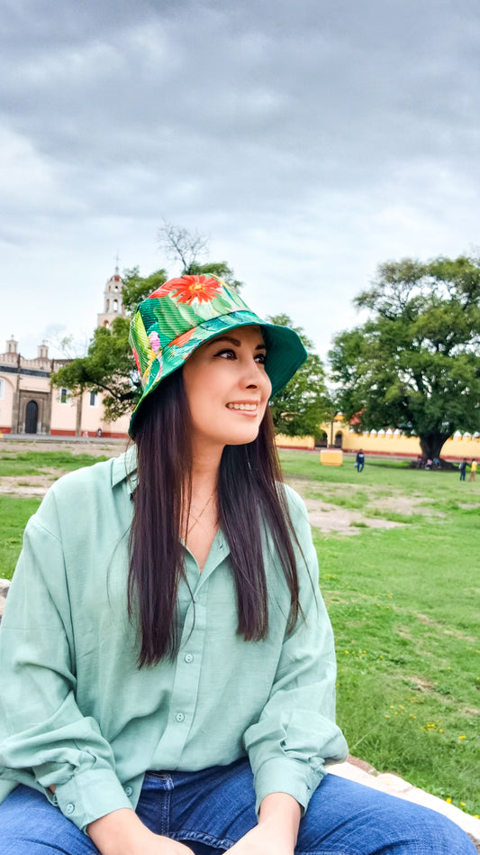 Sombrero Pescador Cactus💚