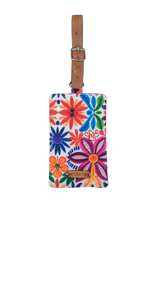 Etiqueta para Maleta Flores🧳🌼