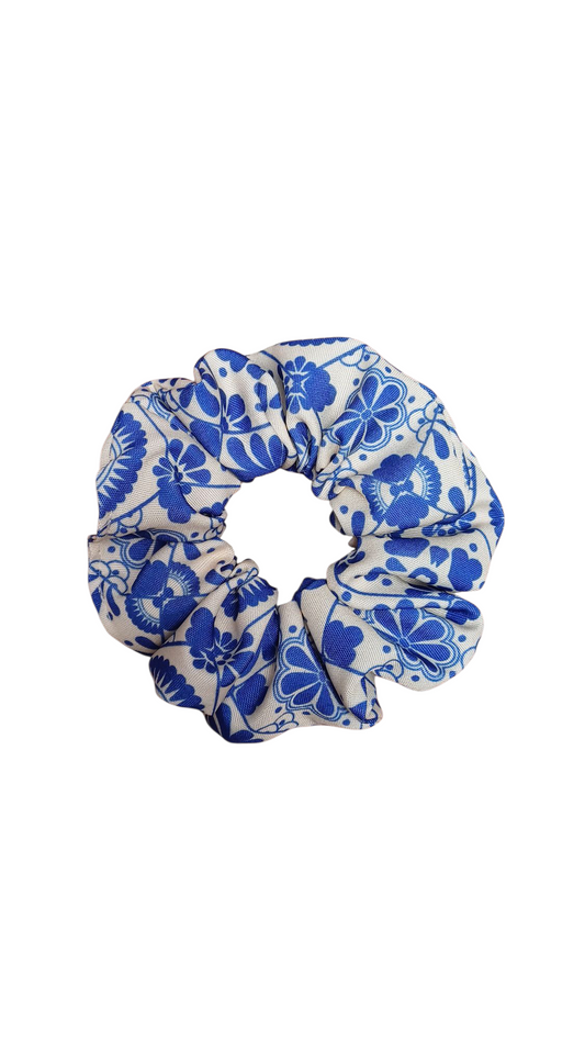 Scrunchie Talavera Poblana💙