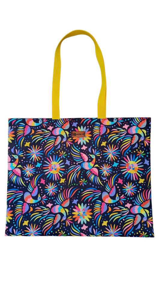 Bolsa Ecológica Multiusos Otomí Negra🖤