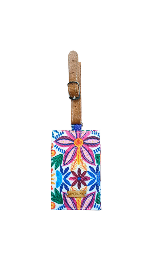 Etiqueta para Maleta Flores🧳🌼