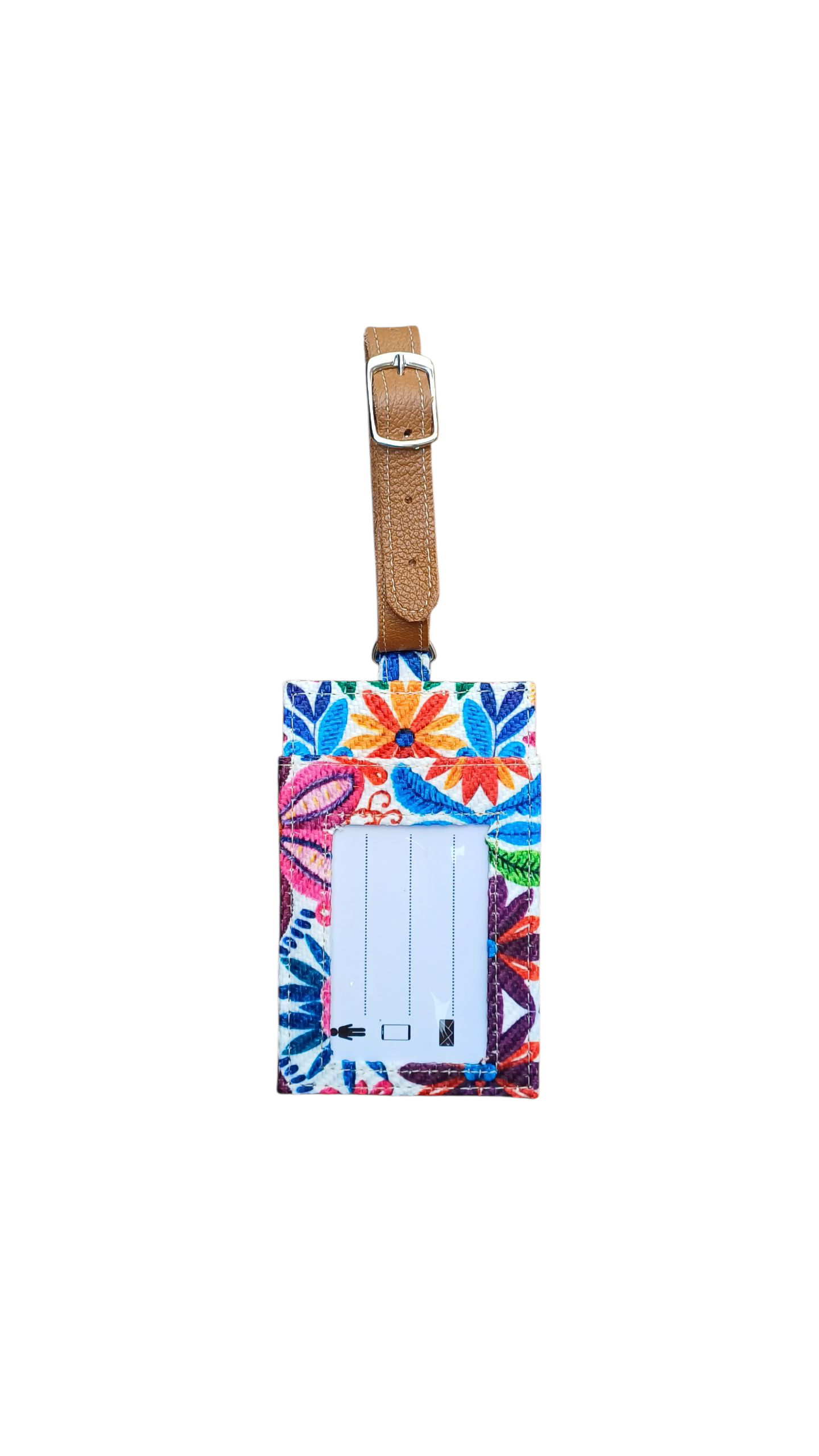 Etiqueta para Maleta Flores🧳🌼