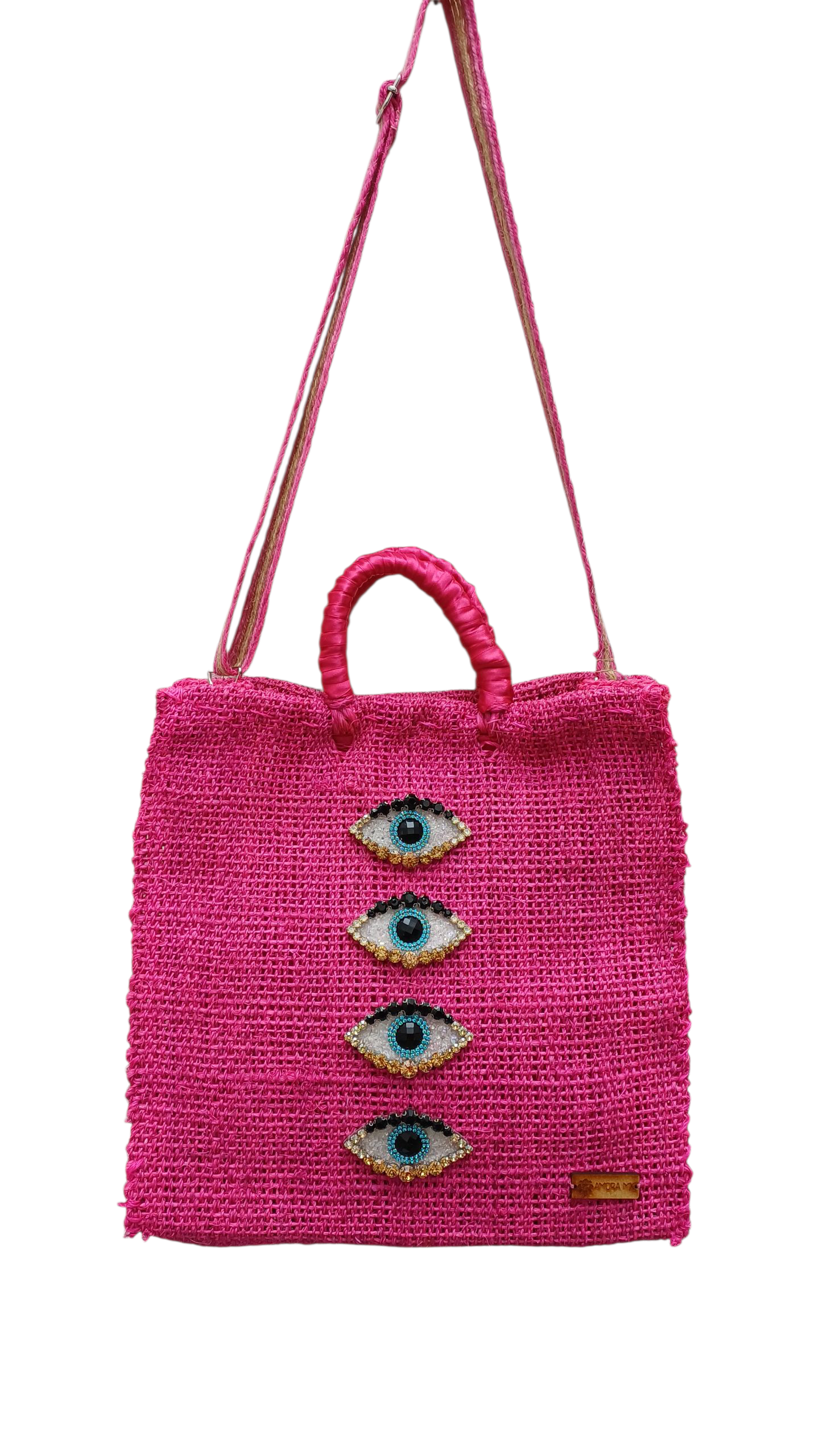 Tote Bag Bacalar Rosa Mexicano Ojitos 👁💕