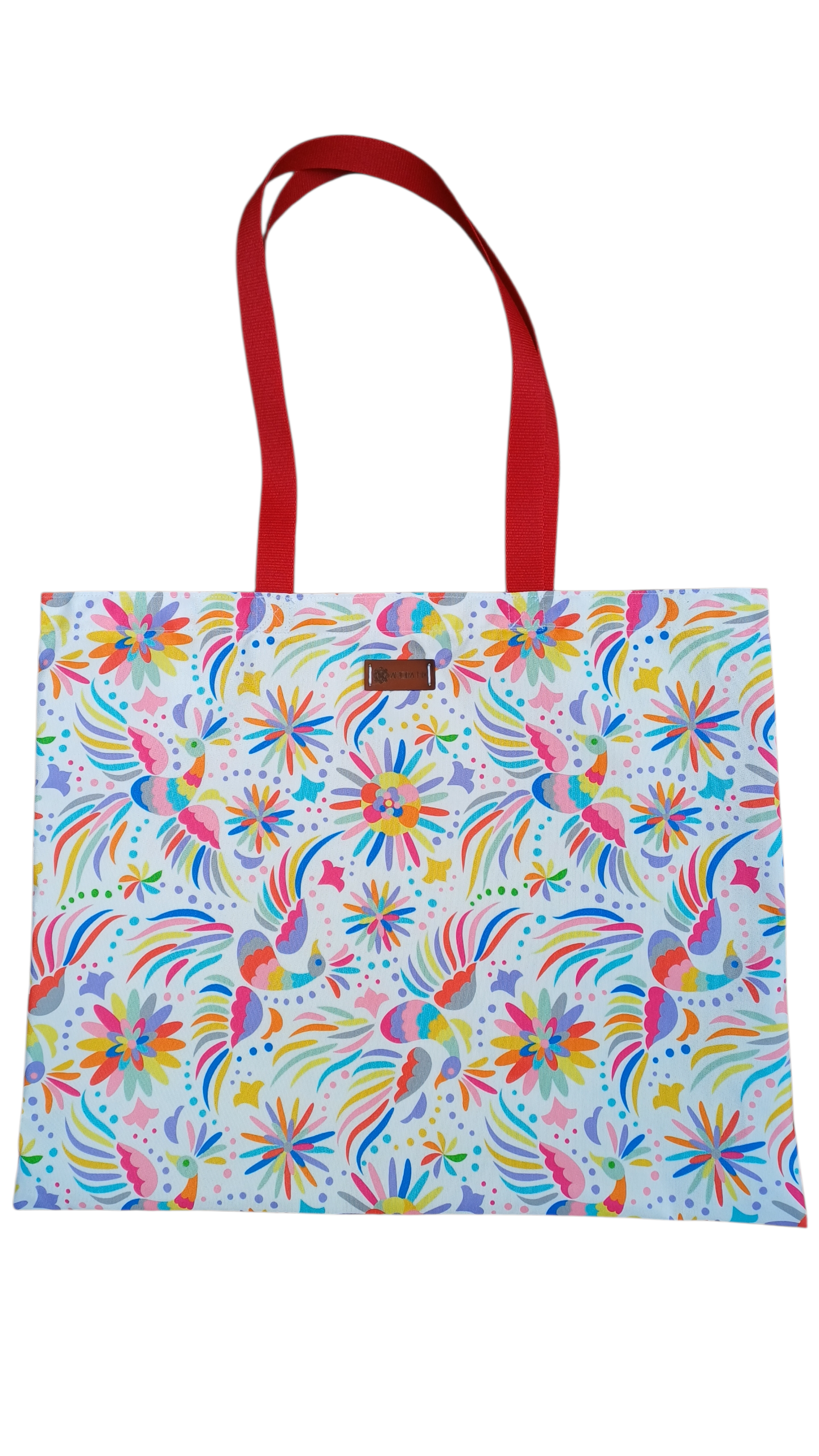 Bolsa Reutilizable Multiusos Otomí Blanco🤍