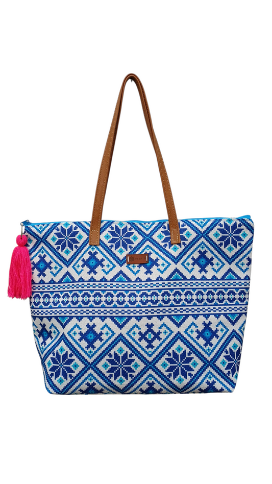 Tote Bag Punto de Cruz💙