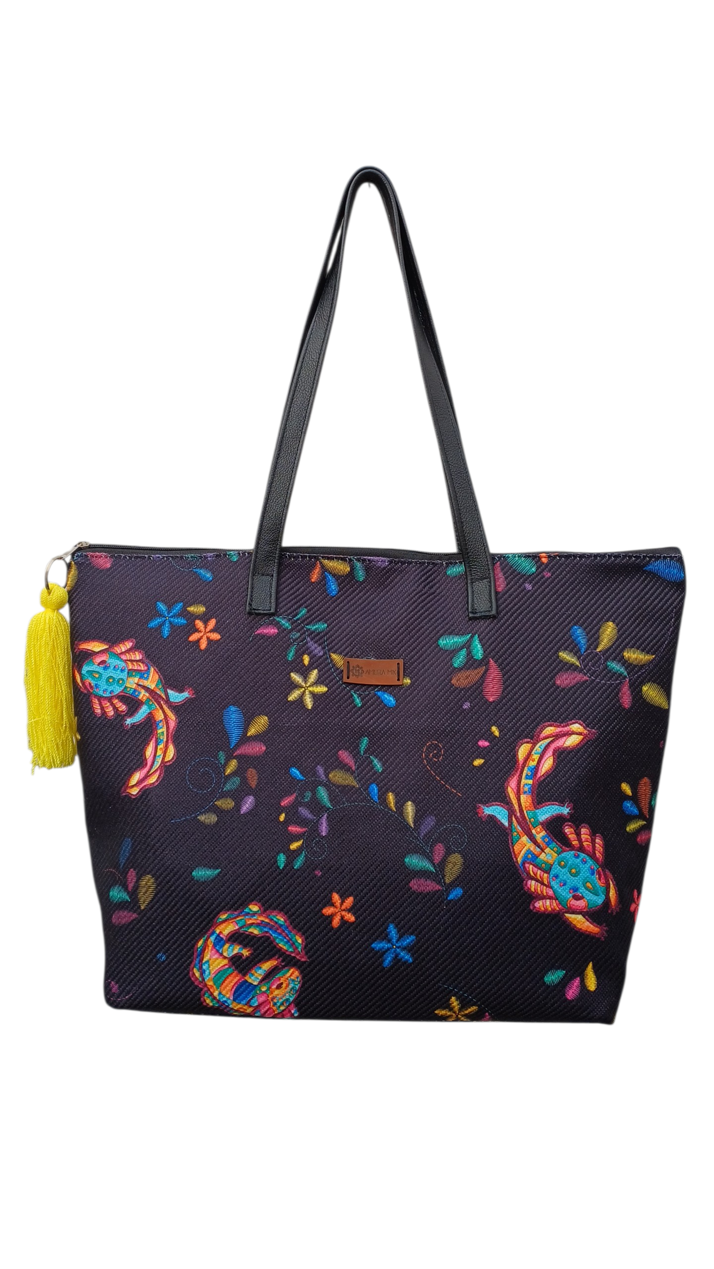 Tote Bag Ajolotes Negro🖤