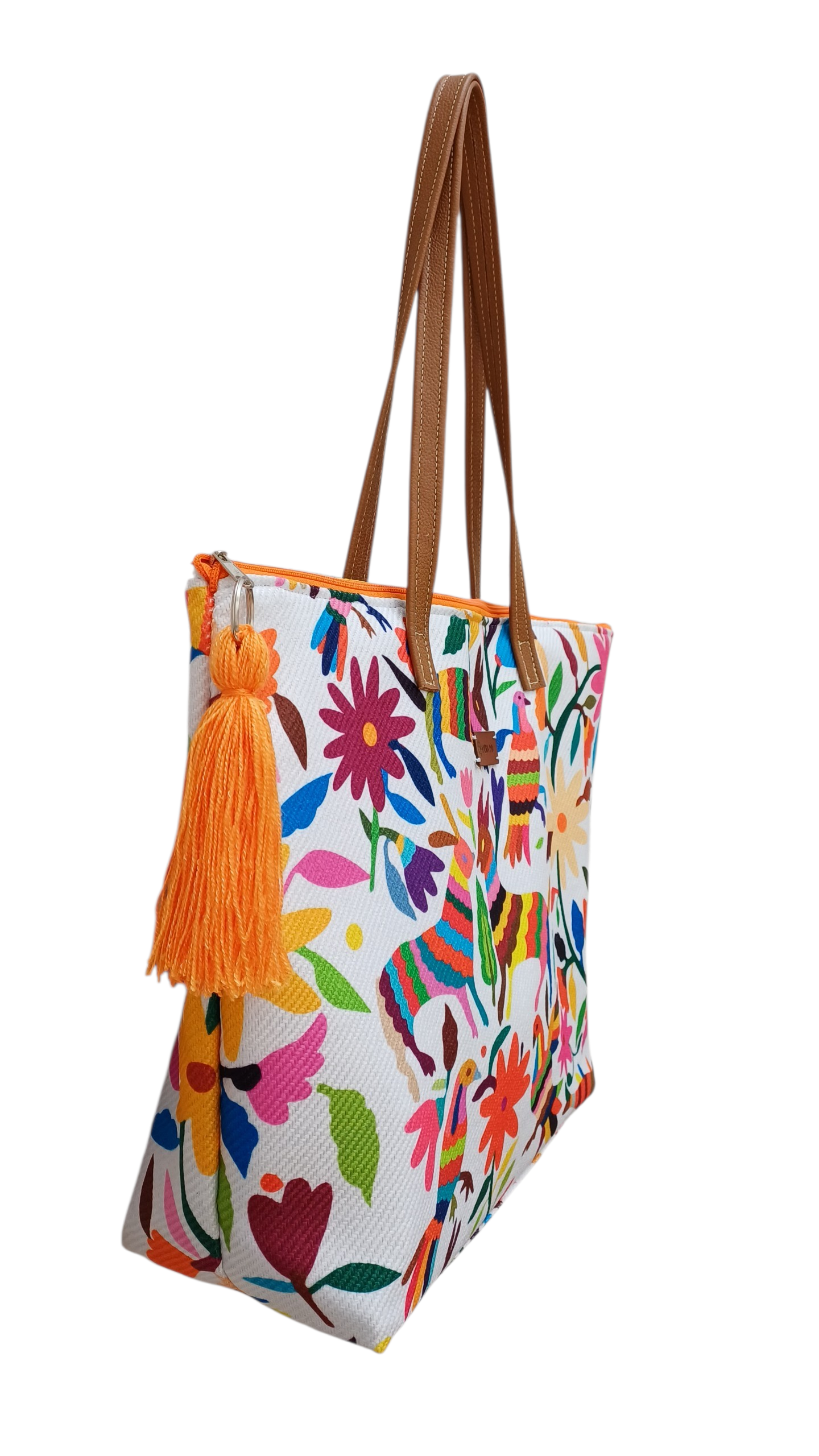 Tote Bag Otomí Blanco🤍