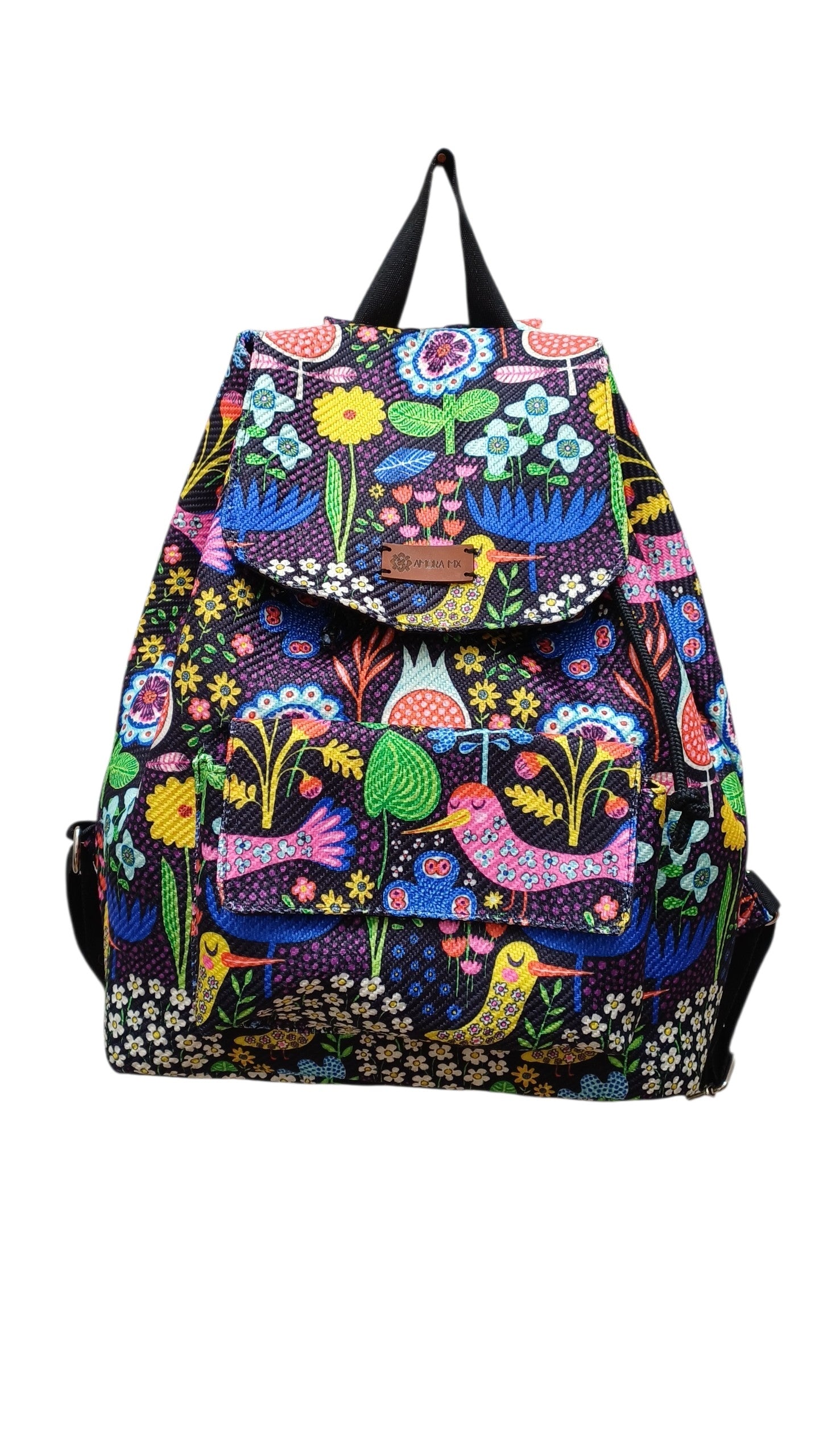Mochila Otomí negro 🐦‍⬛