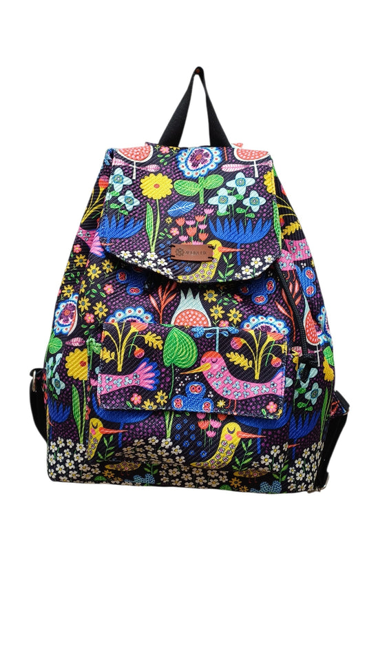 Mochila Otomí negro 🐦‍⬛