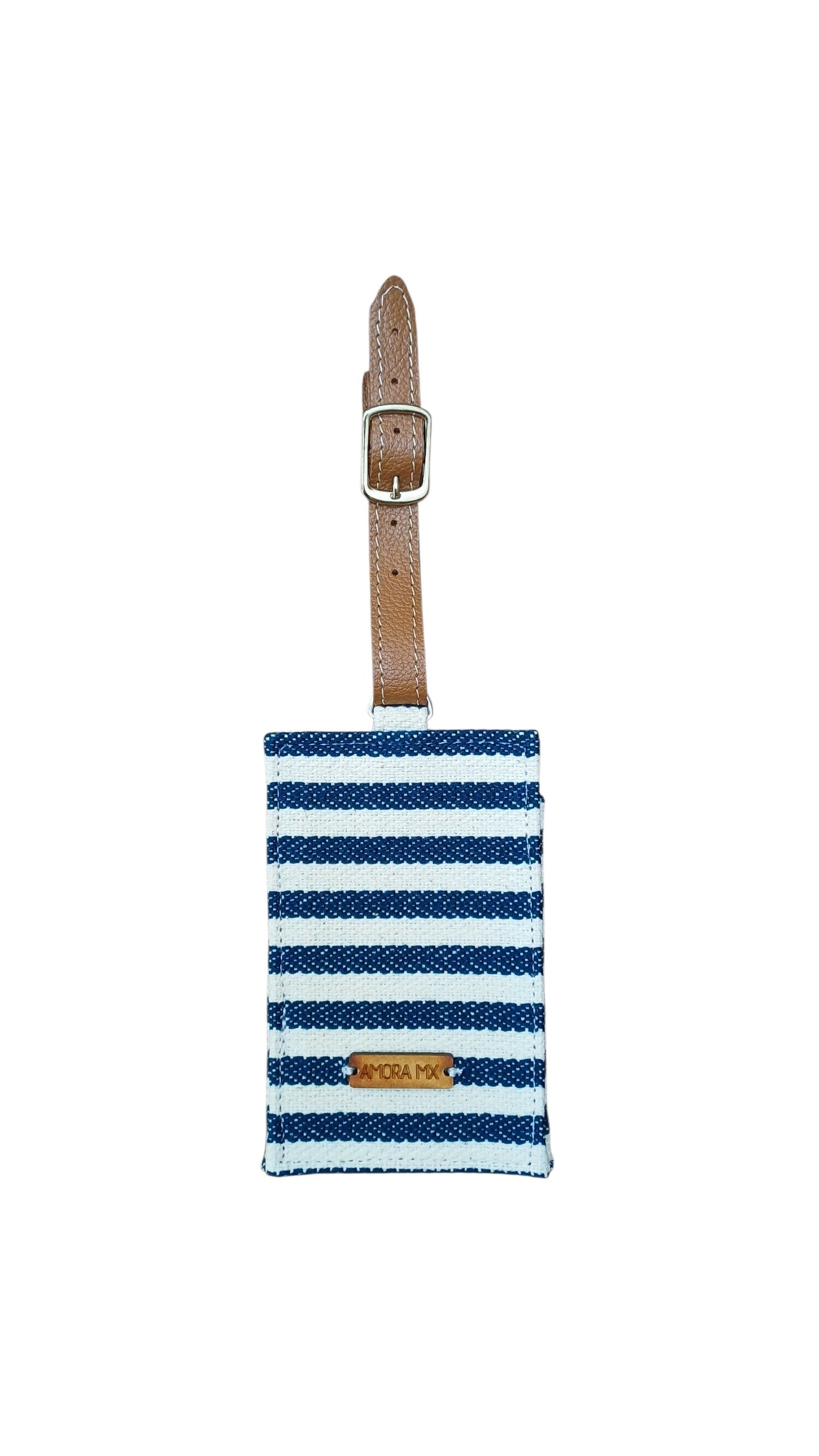 Kit Viajero Rayado azul con beige💙