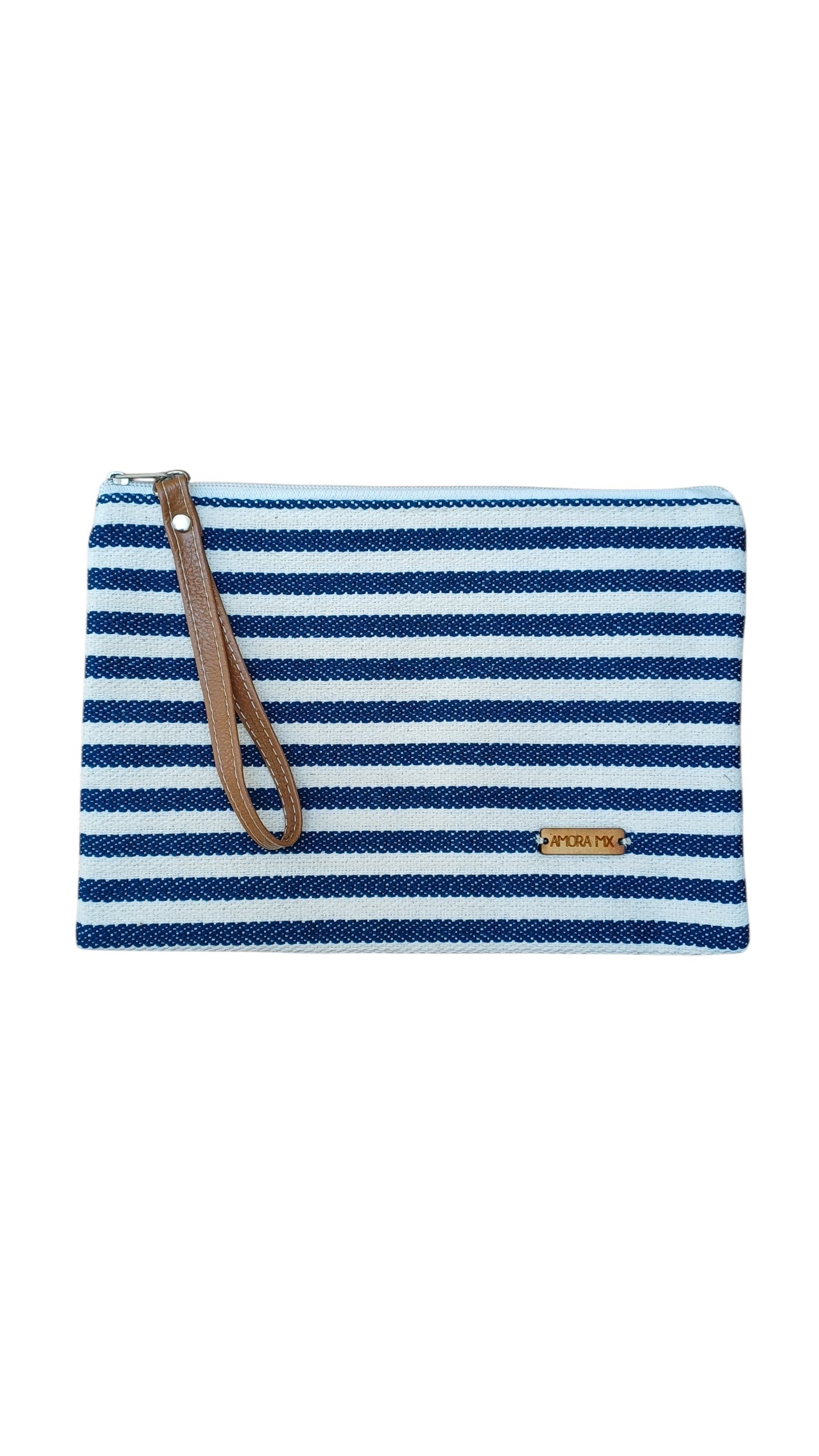 Kit Viajero Rayado azul con beige💙