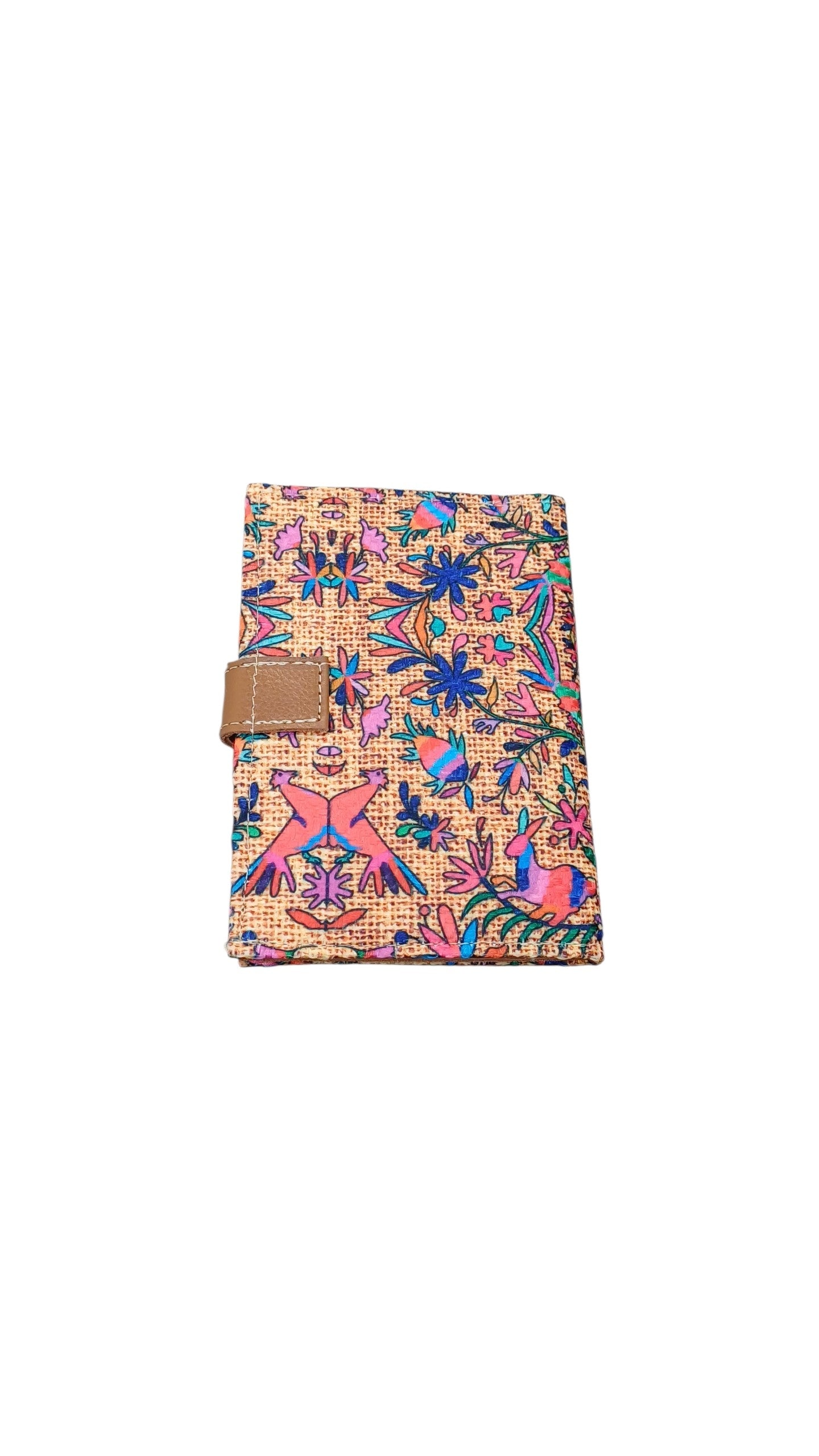 Porta Pasaporte Otomí beige🌸