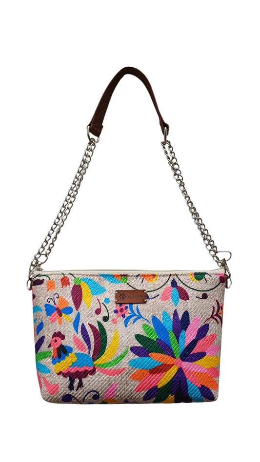 Bolsa Crossbody Otomí Beige🐦