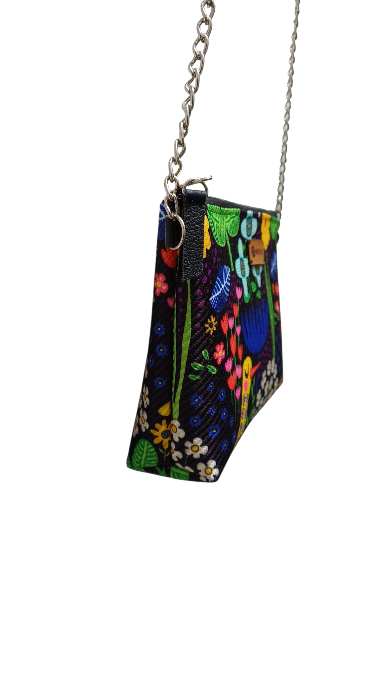 Bolsa Crossbody Otomí negro 🐦