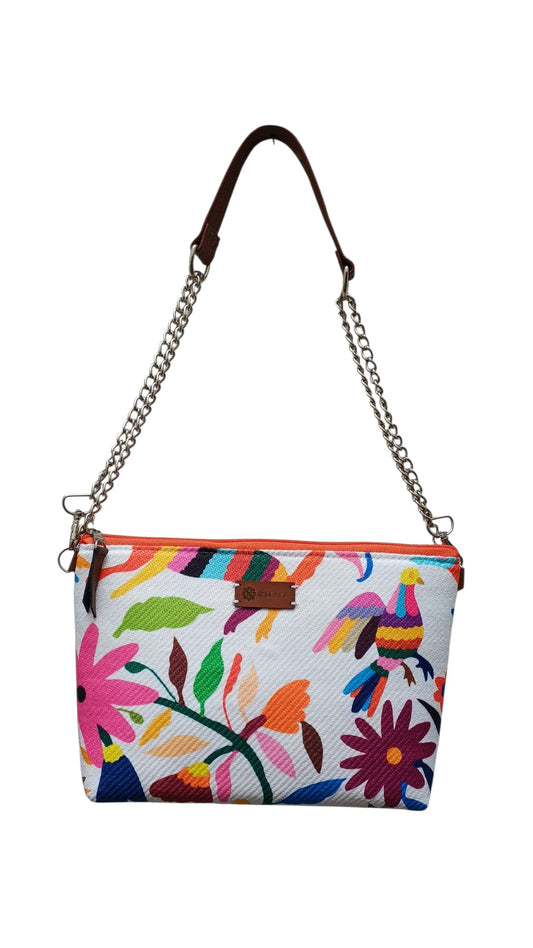 Bolsa Crossbody Otomí Blanco 🌻