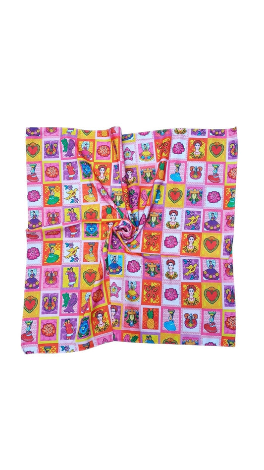 Pañoleta Lotería Guelaguetza🌹