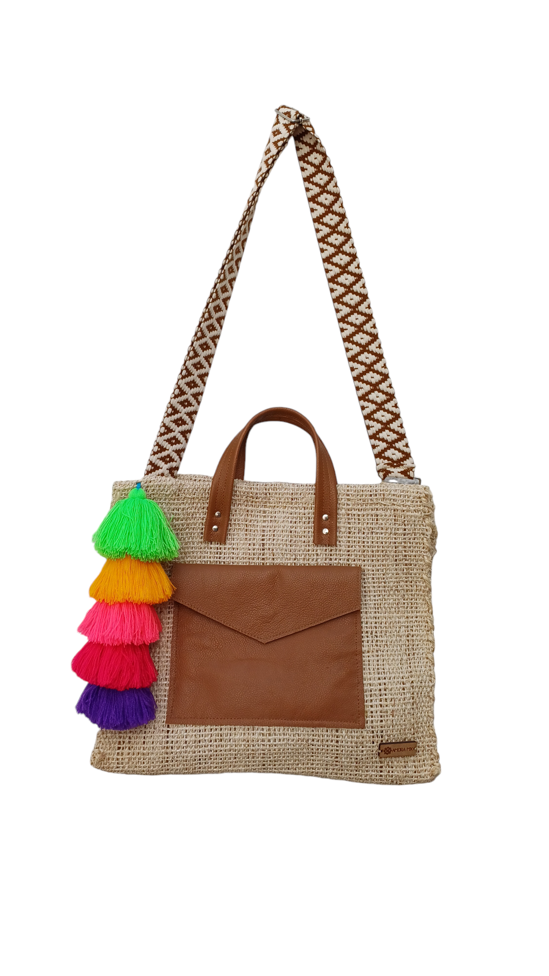 Tote Bag Cozumel Beige con Café 🤍🤎