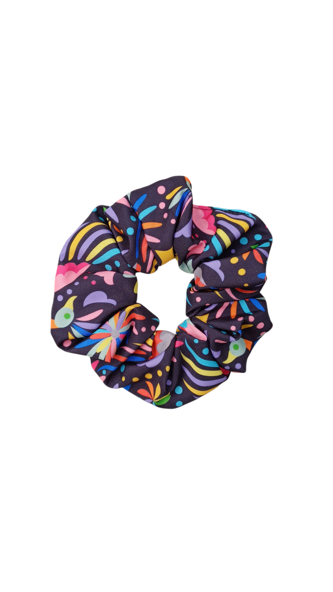 Scrunchie Otomí Negro🖤